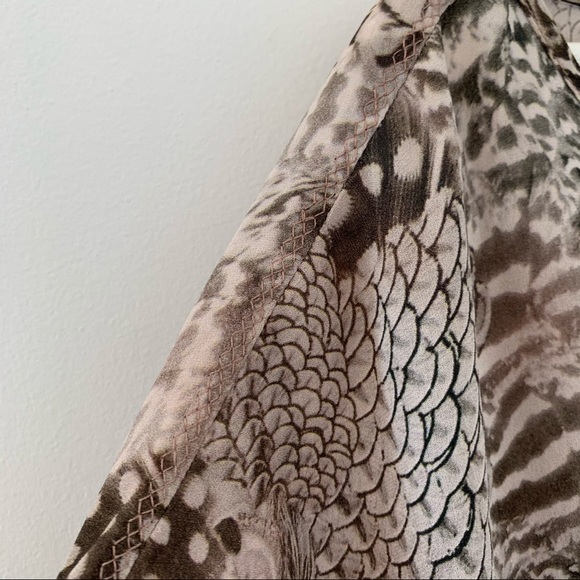 *SOLD* Rag & Bone asymmetrical silk top/tunic - Picture 3 of 8